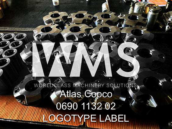 Atlas Copco (Epiroc) 0690 1132 02 LOGOTYPE LABEL Spare Part