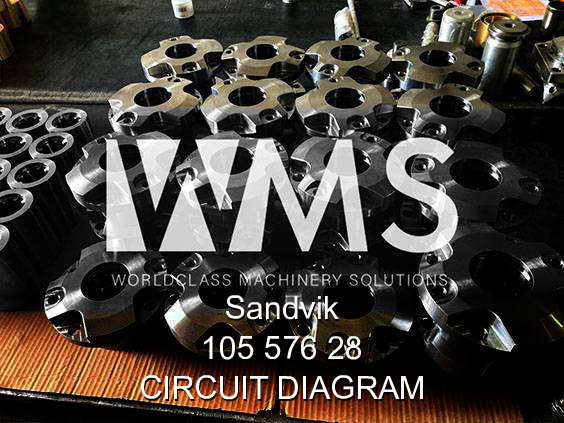 Sandvik (Tamrock) 105 576 28 CIRCUIT DIAGRAM Spare Part