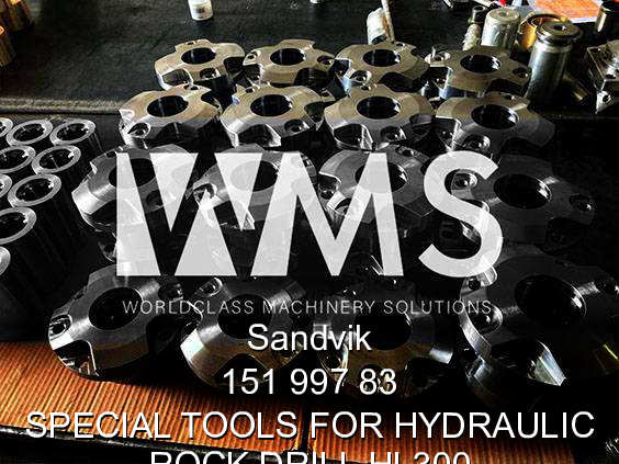 151 997 83 Special tools for hydraulic rock drill hl300 aftermarket spare part designed for Sandvik / Tamrock machines