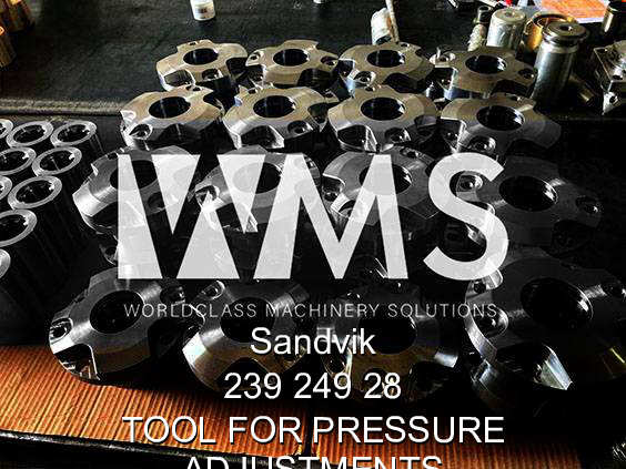 239 249 28 Tool for pressure adjustments aftermarket spare part designed for Sandvik / Tamrock machines