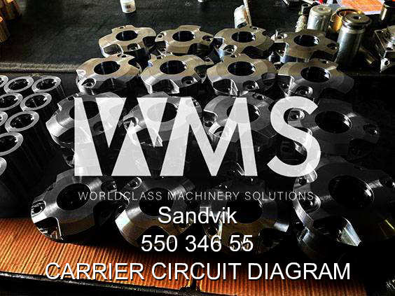 Sandvik (Tamrock) 550 346 55 CARRIER CIRCUIT DIAGRAM Spare Part